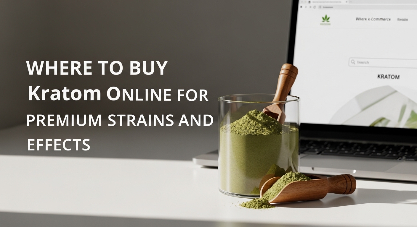Where to Buy Kratom Online for Premium Strains and Effects
